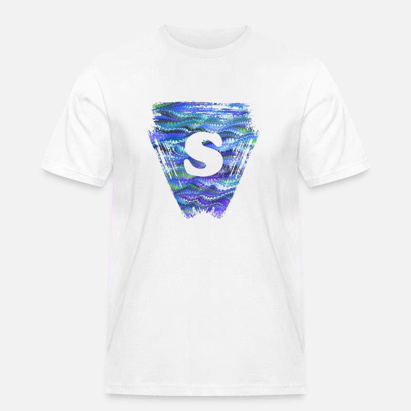 Triangle E 103 S - Men's Workwear T-Shirt - white