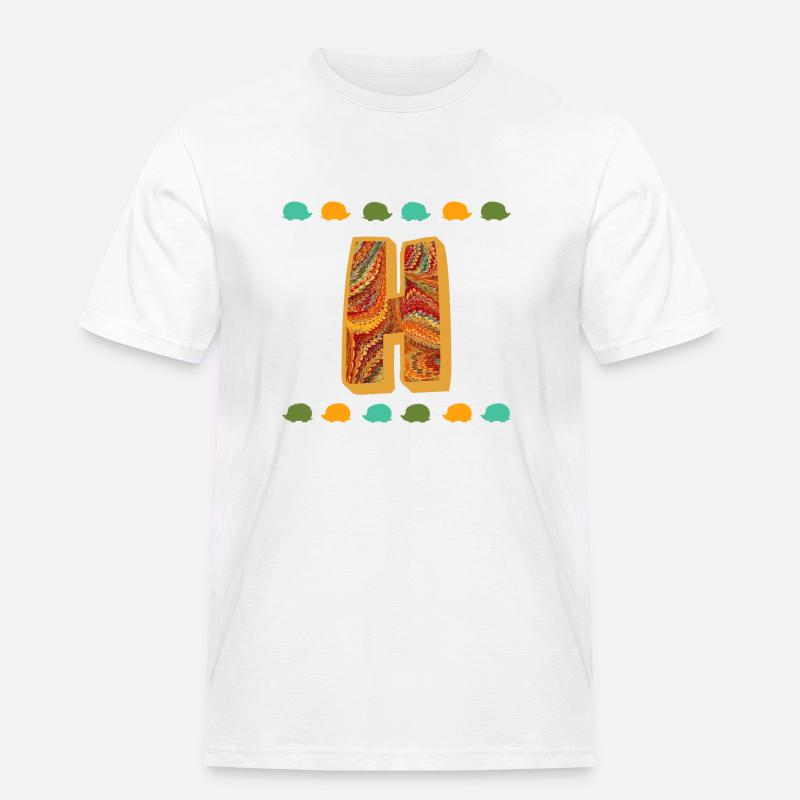 igel e 22 h - Männer Workwear T-Shirt - Weiß