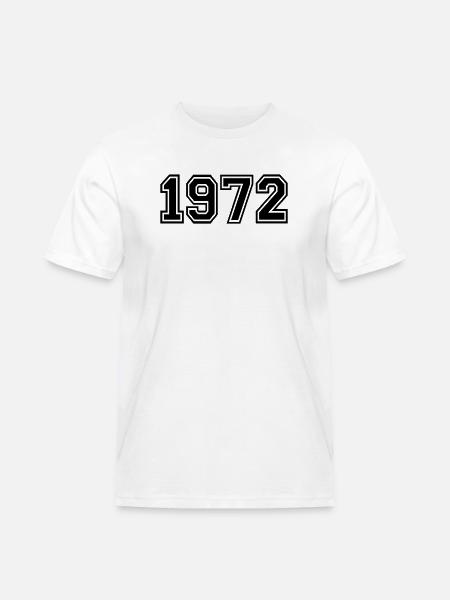 1972 - Männer Workwear T-Shirt - Weiß