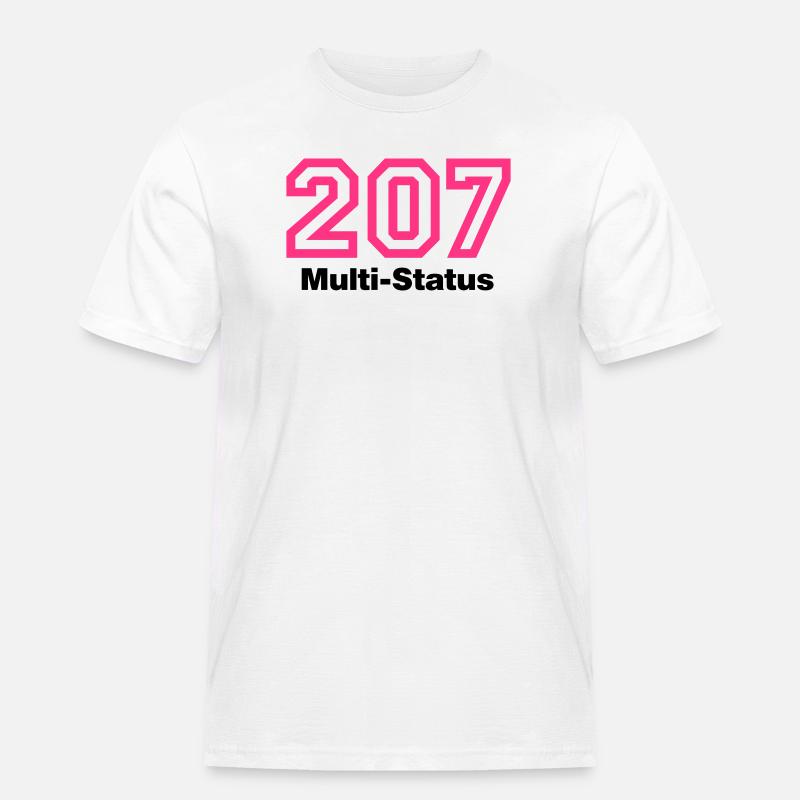 Error 207 Multi-Status - Männer Workwear T-Shirt - Weiß