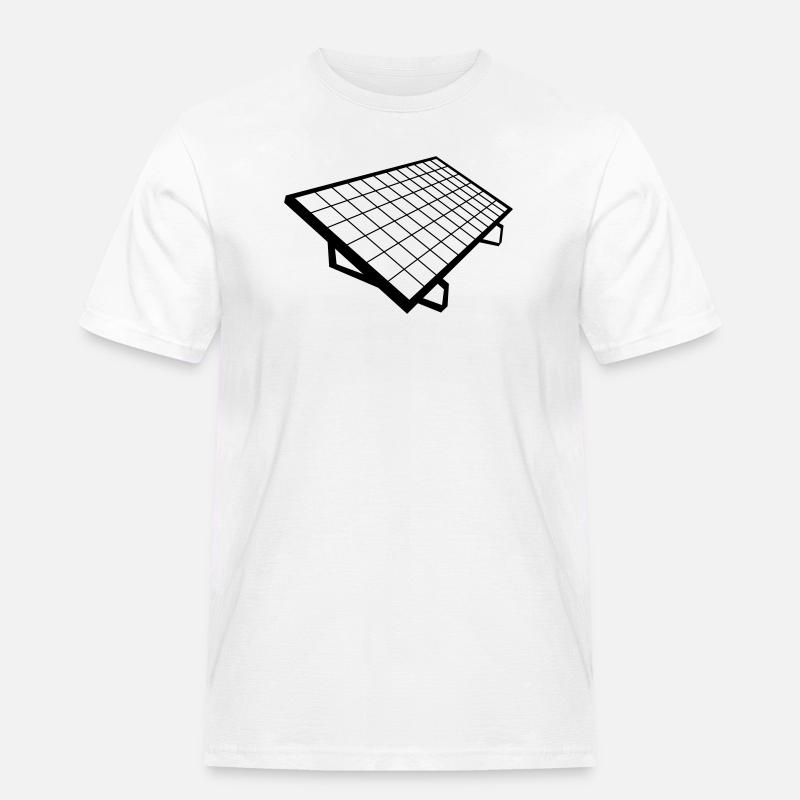solar panel Solar Anlage - Männer Workwear T-Shirt - Weiß
