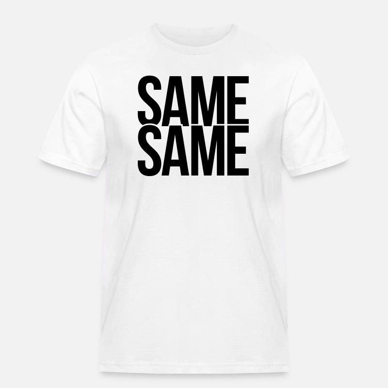 same same - Men's Workwear T-Shirt - white