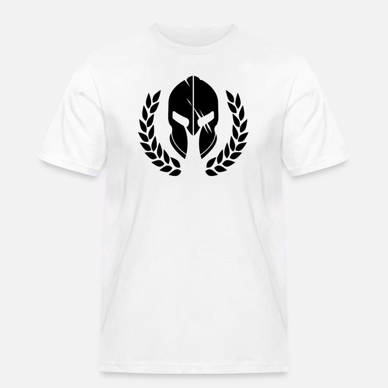 sparta - Maglietta da lavoro per uomo - bianco