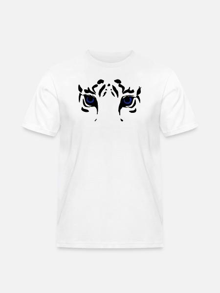 tiger head - Men's Workwear T-Shirt - white