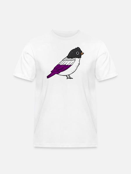 Asexueller Vogel Ace Pride - Männer Workwear T-Shirt - Weiß