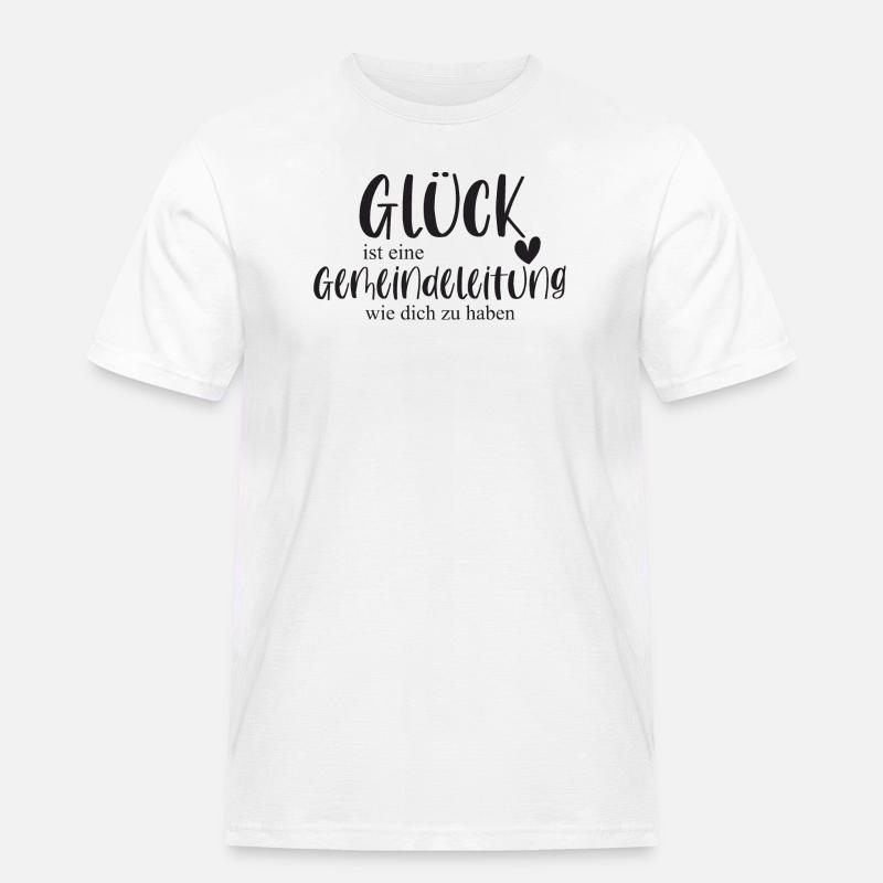 Gemeindeleitung Ehrenamt Gemeinde Geschenk - Männer Workwear T-Shirt - Weiß