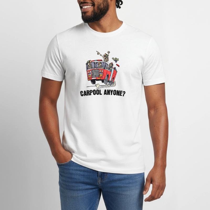 Professional fire brigade fire brigade statement fire engine Men's Workwear T-Shirt