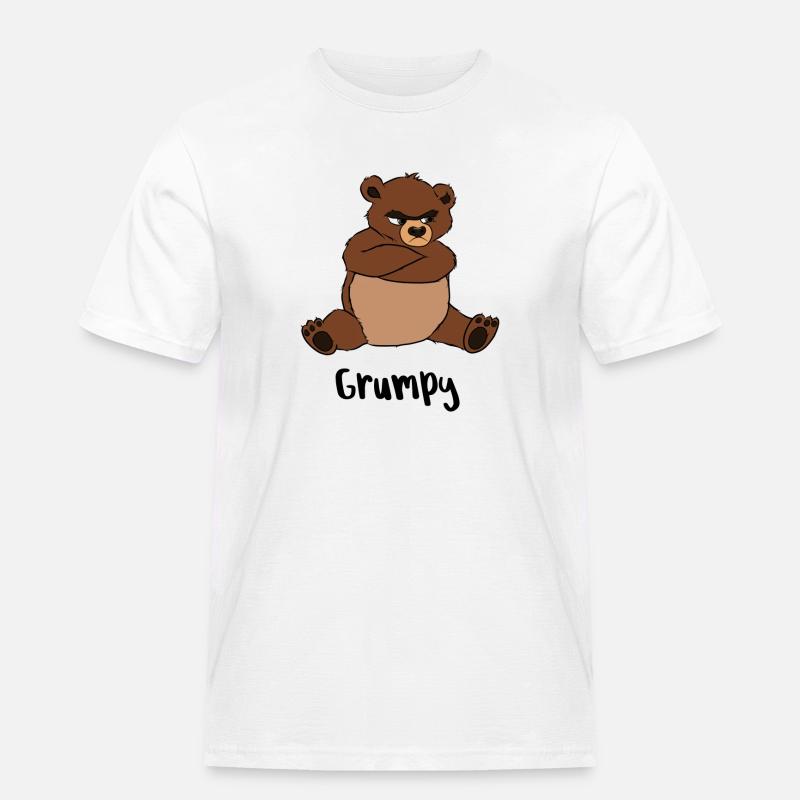 Grumpy - Männer Workwear T-Shirt - Weiß