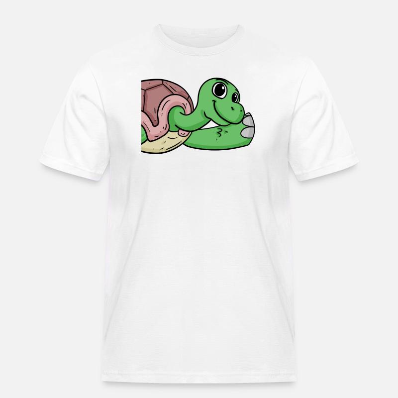 Turtle Greeting Greeting - Men's Workwear T-Shirt - white