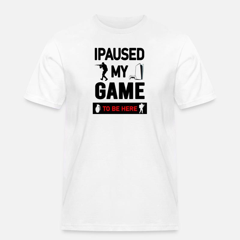 Gaming Console and Controller Graphic Design - Men's Workwear T-Shirt - white