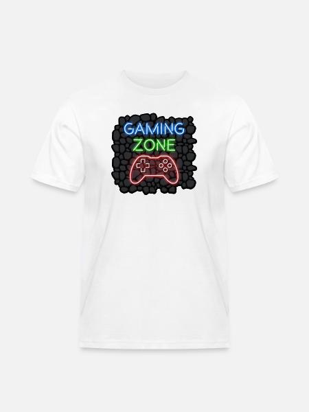 Gaming Zone - Men's Workwear T-Shirt - white
