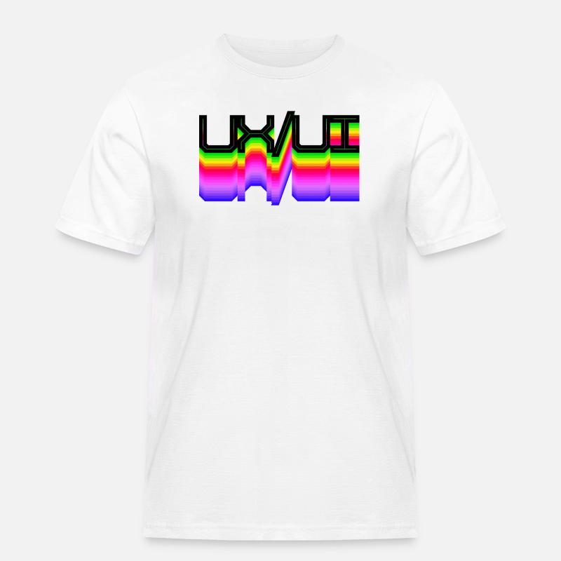 Code Developer Skripting Dev Computerfreak Geek - Männer Workwear T-Shirt - Weiß