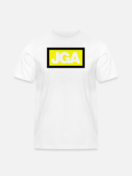 JGA SIMPLE - Emblem 3C - Men's Workwear T-Shirt - white