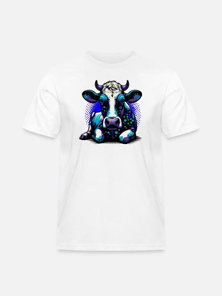 Vache - T-shirt Workwear homme - blanc