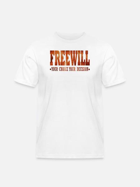 FreeWill - Men's Workwear T-Shirt - white