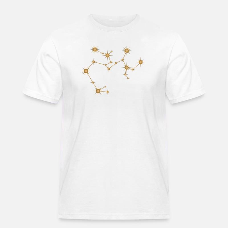 Sternbild Schütze Sternzeichen Sternzeichen - Männer Workwear T-Shirt - Weiß