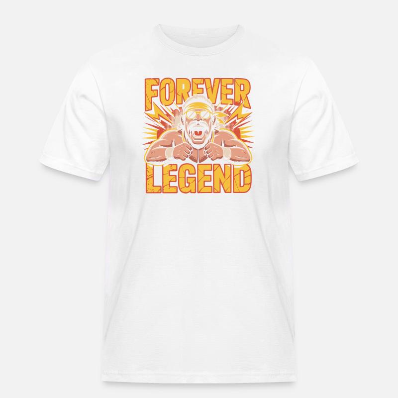Forever Legend - Men's Workwear T-Shirt - white