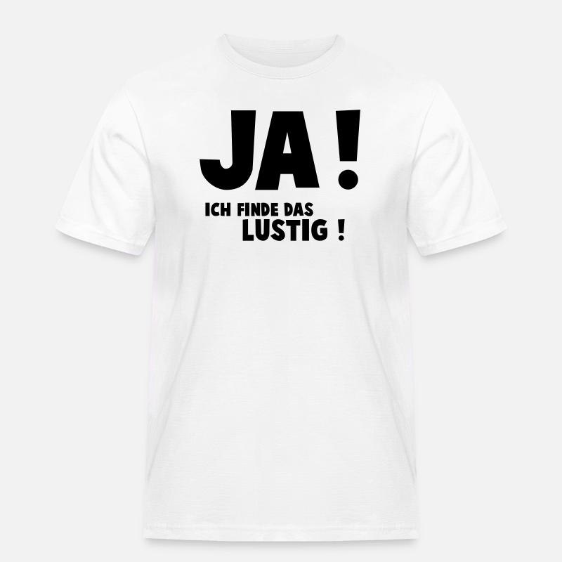Hassu - Miesten Workwear t-paita - valkoinen