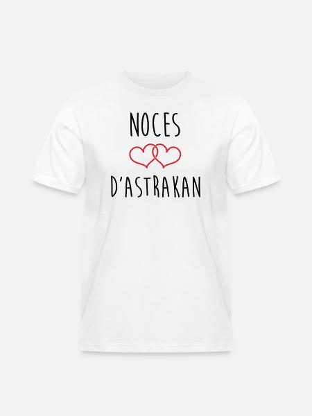 Wedding Anniversary - Astrakhan Wedding (64 years) - Men's Workwear T-Shirt - white