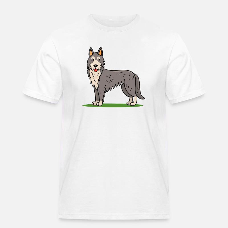 Irish Wolfhound (comic) - Men's Workwear T-Shirt - white