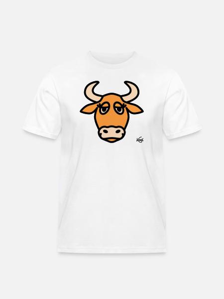 Taurus Large - Men's Workwear T-Shirt - white