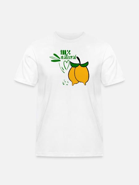 Lemons - Men's Workwear T-Shirt - white