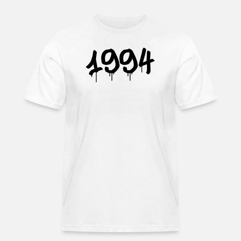 Graffiti : 1994 - Männer Workwear T-Shirt - Weiß