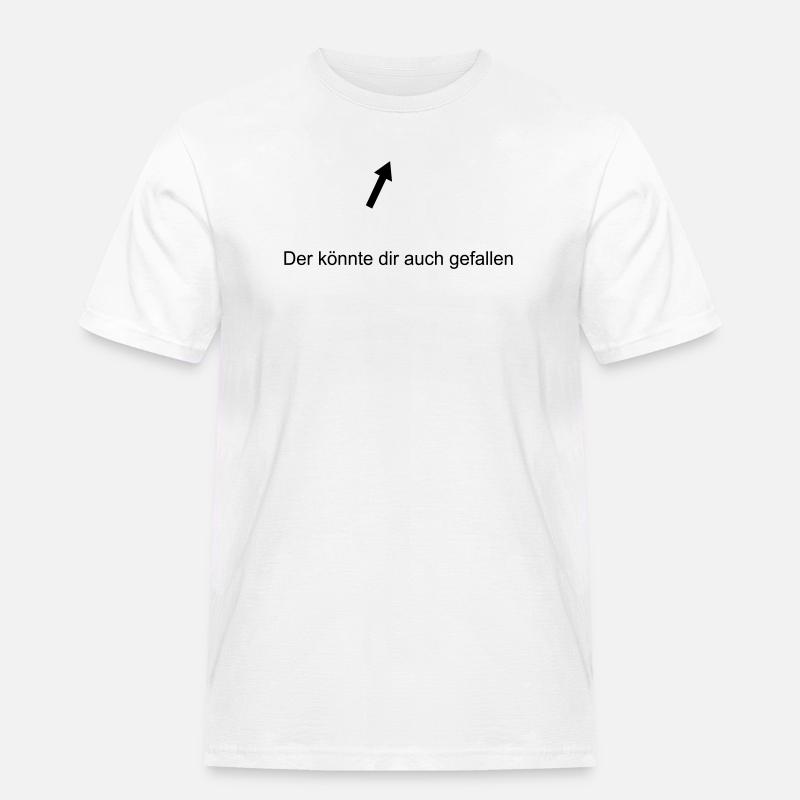 Der koennte dir auch gefallen - Männer Workwear T-Shirt - Weiß