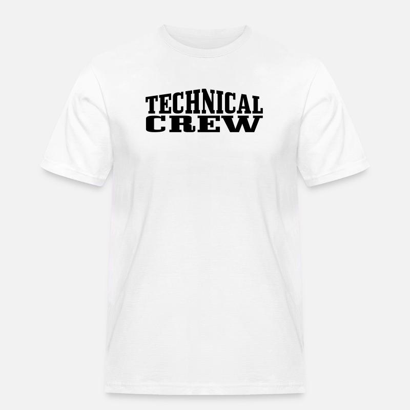 Technical Crew 1 - Männer Workwear T-Shirt - Weiß