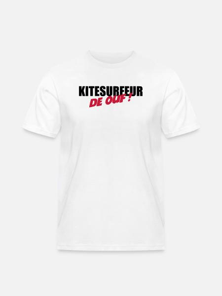 Kiteboarding / Kitesurfing / Kitesurf / - T-shirt Workwear homme - blanc