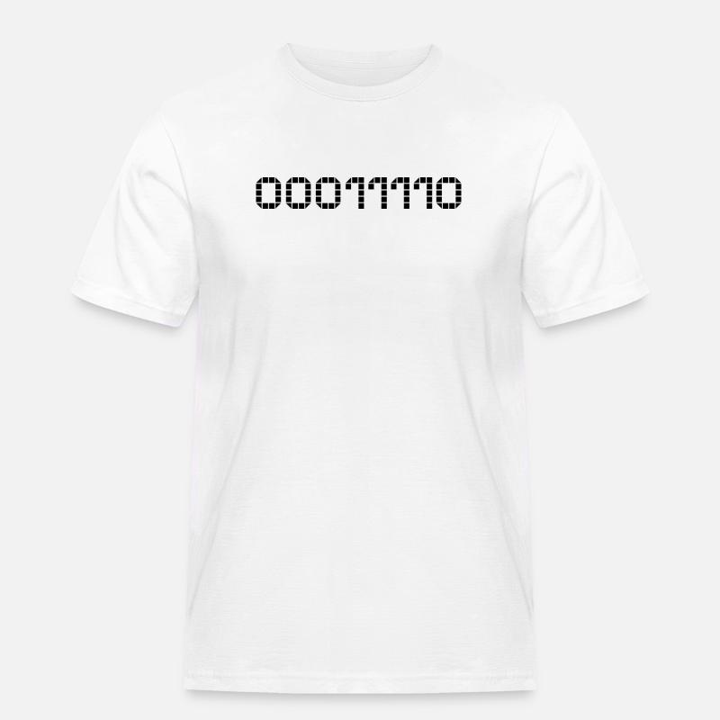 Binary notation - 30 - Men's Workwear T-Shirt - white