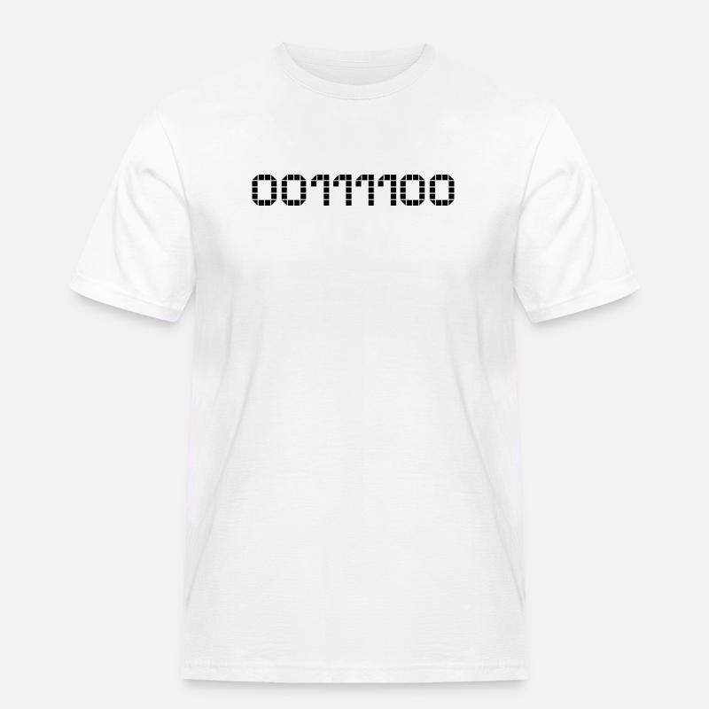 Binary notation - 60 - Men's Workwear T-Shirt - white