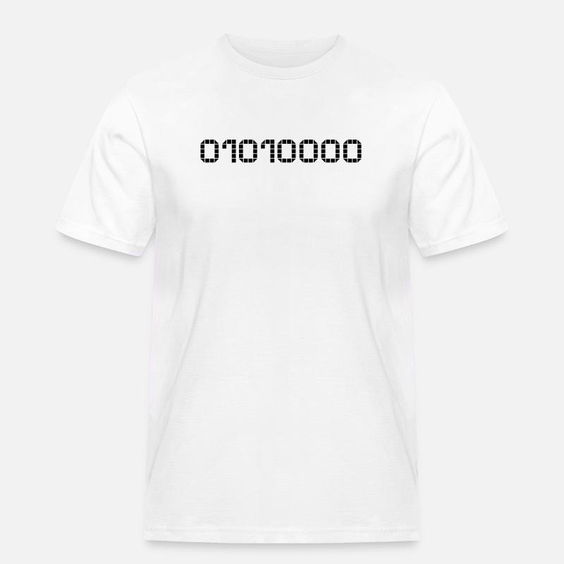 Binary notation - 80 - Men's Workwear T-Shirt - white