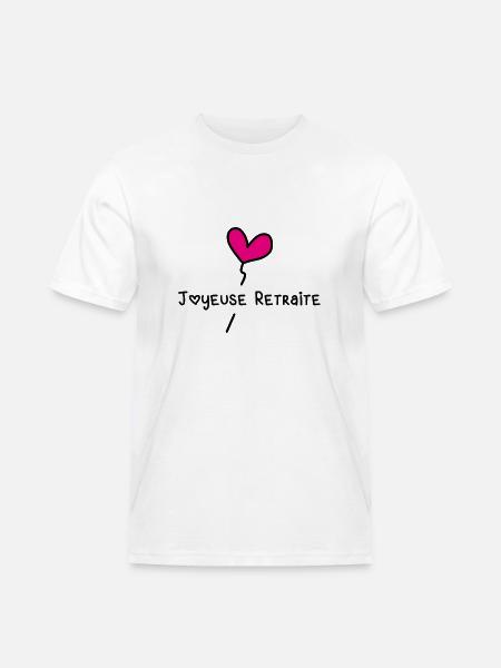 JOYEUSE RETRAITE - T-shirt Workwear homme - blanc
