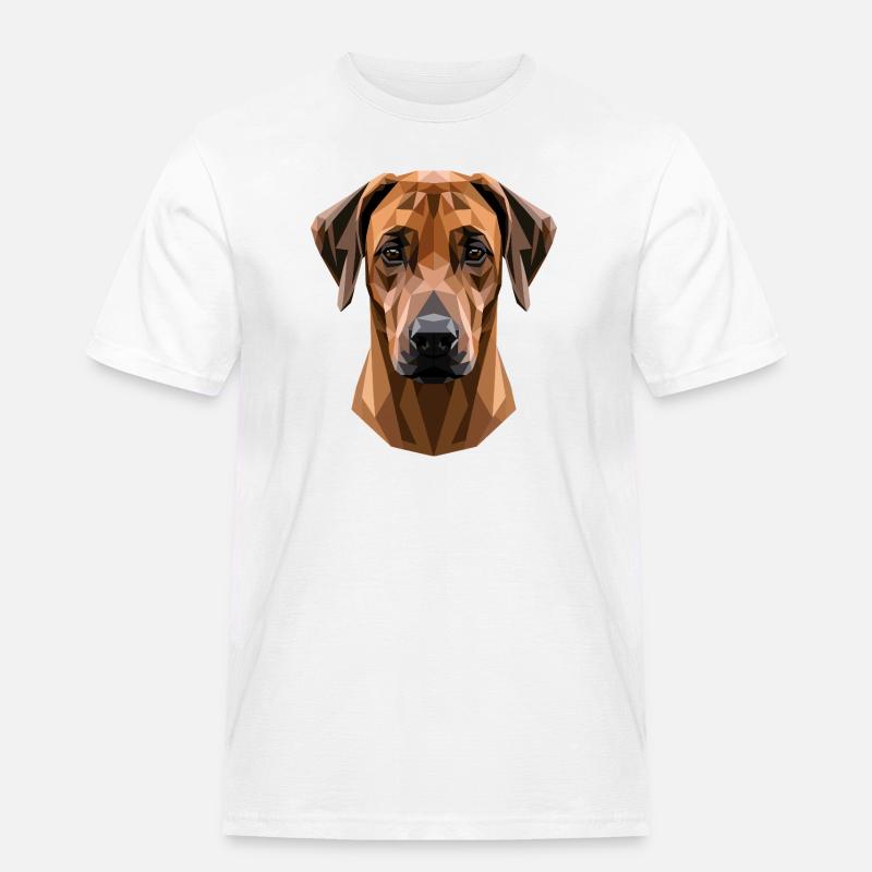 Rhodesian Ridgeback Jagthund Pride Ridgeback - Herre Workwear T-Shirt - hvid