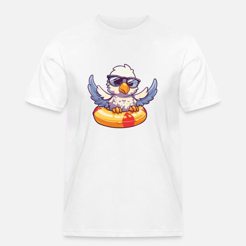 Eagle Comic Cool - Men's Workwear T-Shirt - white