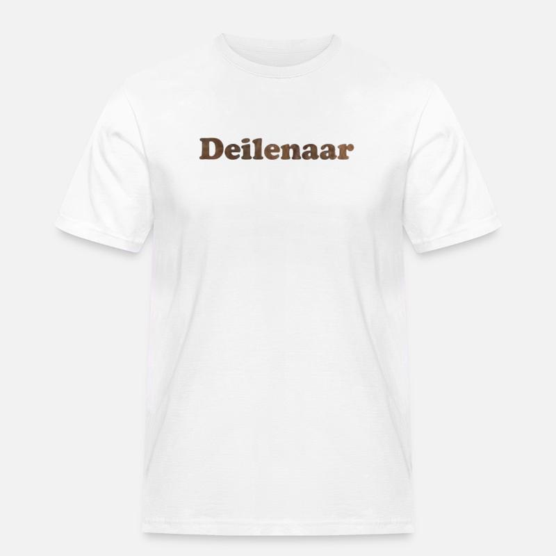 Deilenaar - Männer Workwear T-Shirt - Weiß