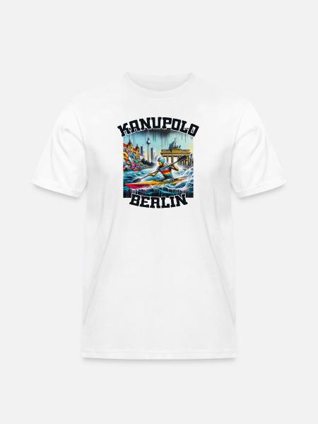 Canoe Polo Berlin Graffiti - Men's Workwear T-Shirt - white
