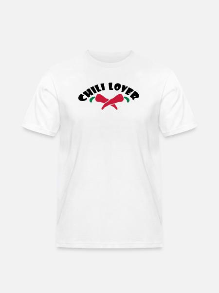 Chili Lover - Men's Workwear T-Shirt - white