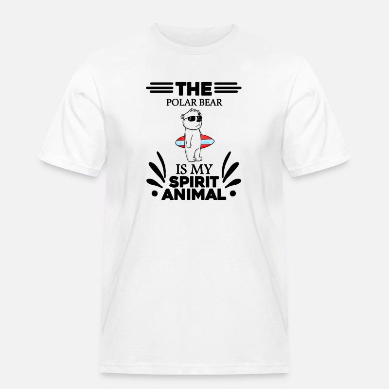 Polar Bear Polar Bear Bear - Men's Workwear T-Shirt - white