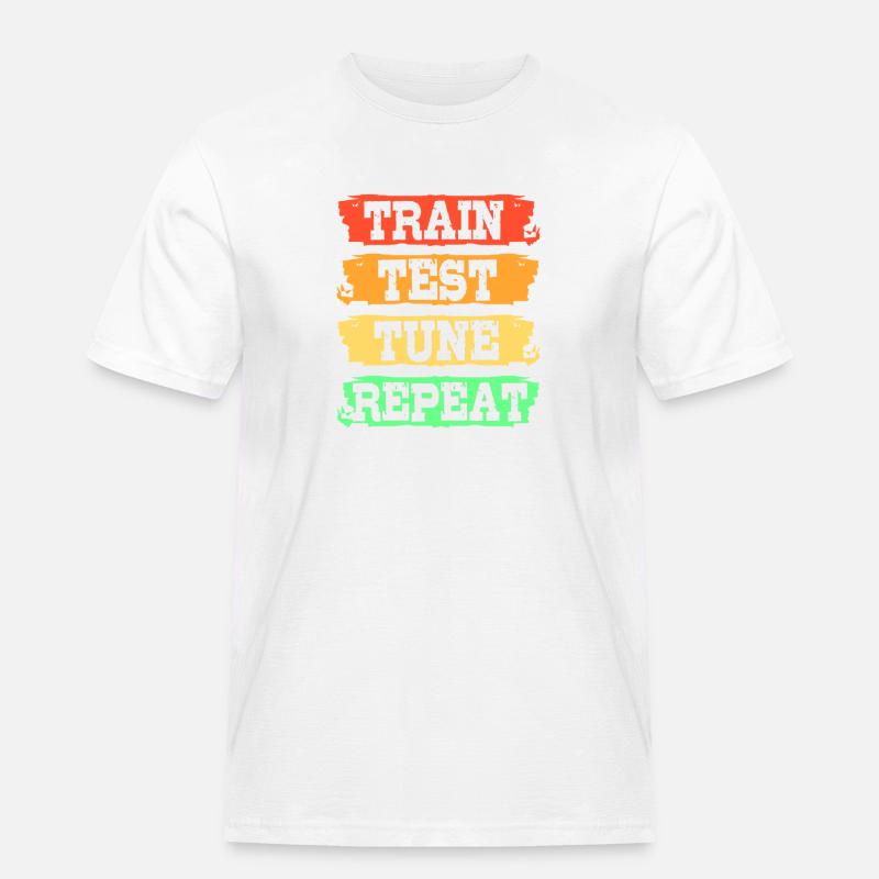 Programmeur codeur GPT - T-shirt Workwear homme - blanc