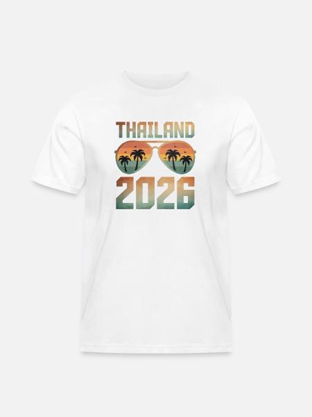 Thailand 2026 - Men's Workwear T-Shirt - white