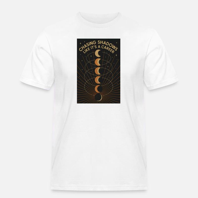 Shadow Hunt | Solar eclipse - Men's Workwear T-Shirt - white