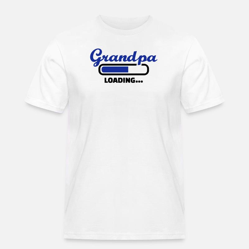 Opa - Männer Workwear T-Shirt - Weiß