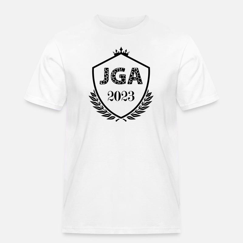 Jga 2023 - Männer Workwear T-Shirt - Weiß
