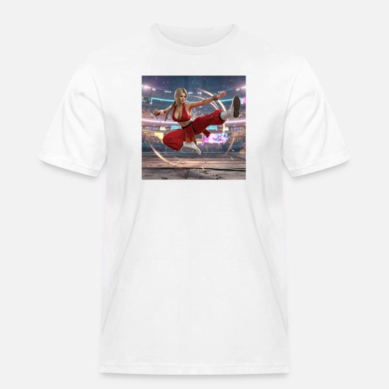 Geben Sie die Maxima ein - Männer Workwear T-Shirt - Weiß
