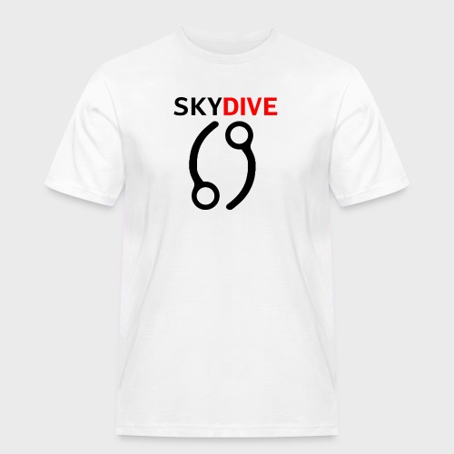 Skydive Pin 69 - Männer Workwear T-Shirt