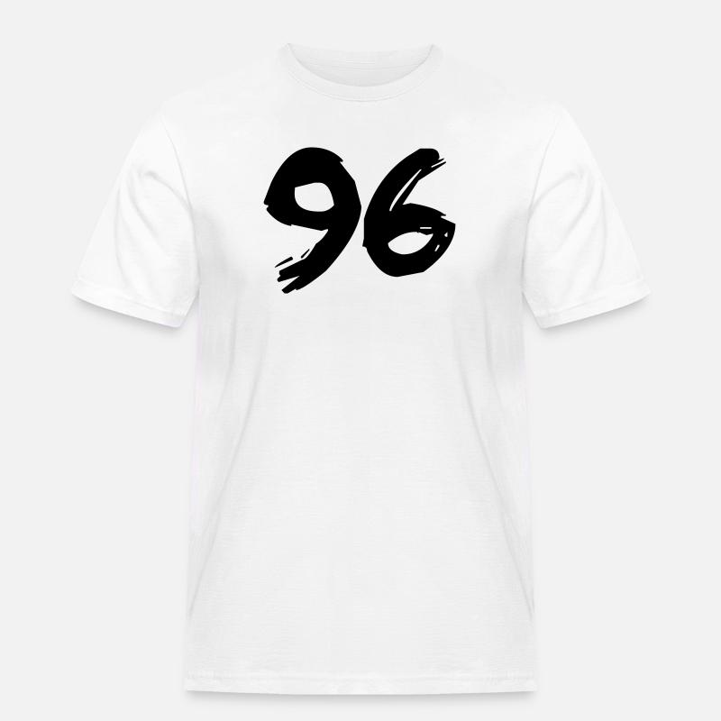 Brushed 96 - Männer Workwear T-Shirt - Weiß