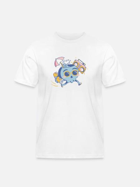 Sommer - Männer Workwear T-Shirt - Weiß