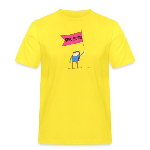 Gurl boss - Camiseta de trabajo para hombre